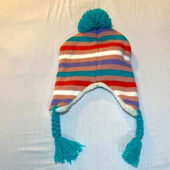 FANES PAUL YOUTH GIRLS GIUE/HAT SET. FUZZY LINING INSIDE. - Picture 2 of 7